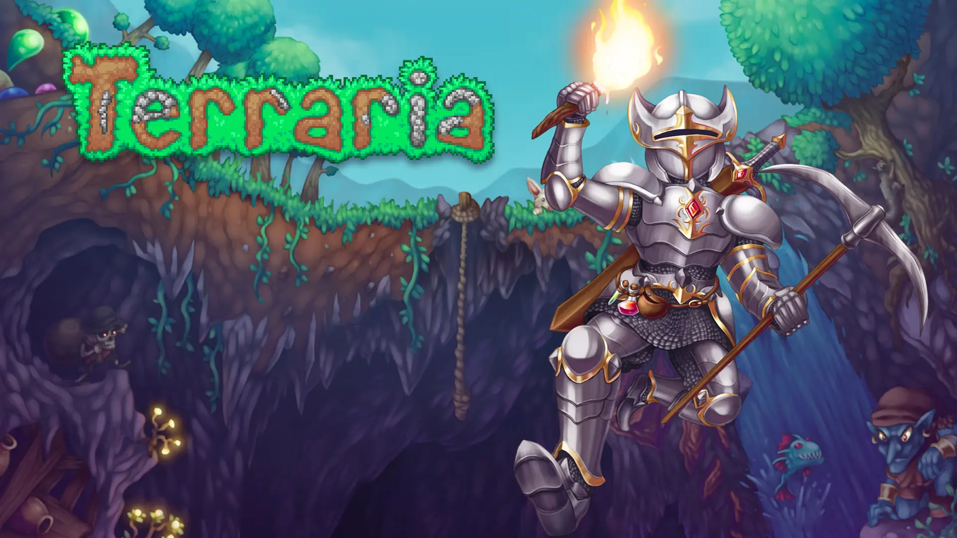 Terraria Multiplayer Server Gameplay