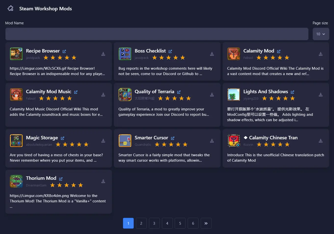 Terraria Steam Workshop Mod Installer on GGServers